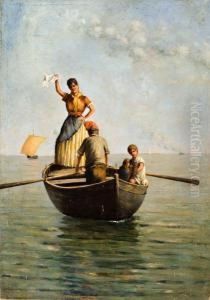 La Partenza Per La Pesca by Prospero Ricca