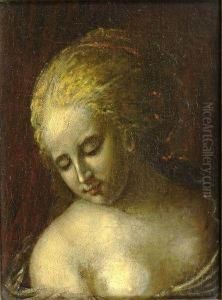 Jeune Femme En Buste by Pietro della Vecchia