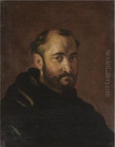 Portrait Of A Benedictine Monk, Bust Length