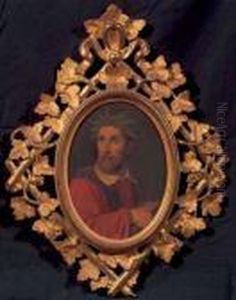 Due Ritratti Di Letterati by Giuseppe Ricci