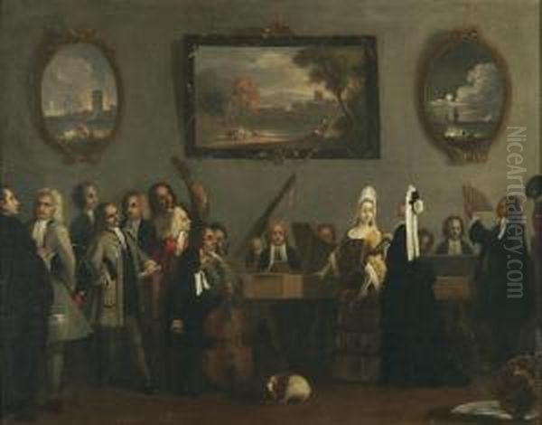 The Rehearsal Of An Opera - view 1