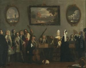 The Rehearsal Of An Opera