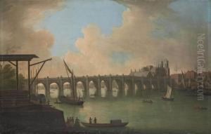 View Of The Thames At Westminster