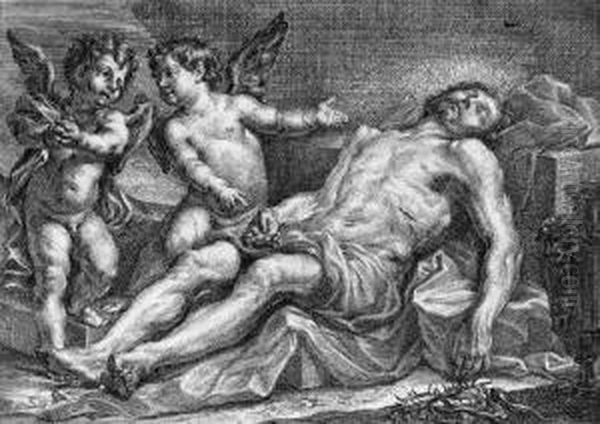 Ricciolini Ist Ein Typischer Vertreter Des Romischen Spatbarocks Und Steht Stilistisch Noch Ganz In Der Tradition Des Carlo Maratta, Dessen Schuler Er War - view 1