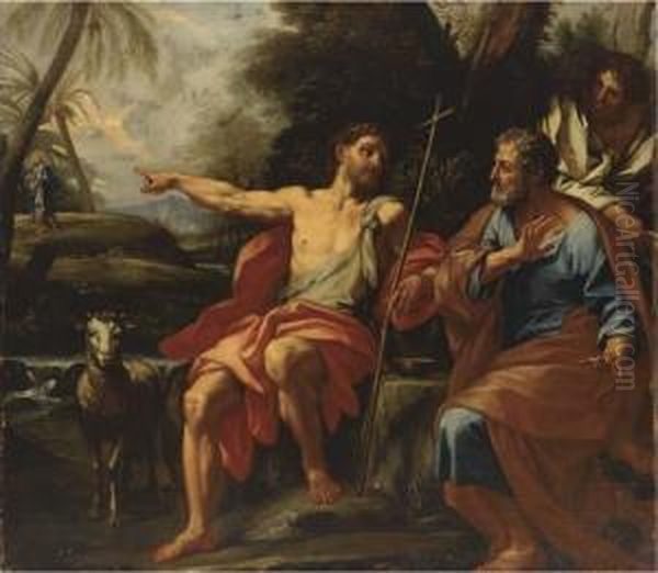 Saint John The Baptist Announcing The Coming Of Christ - view 1