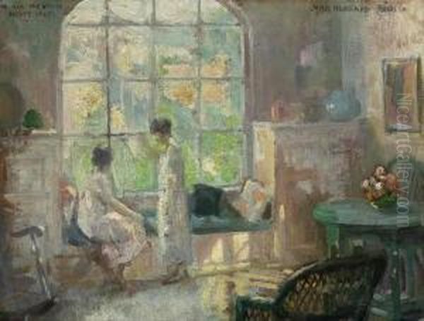Two Women In An Interior - view 1