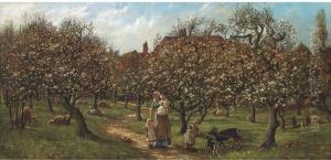 The Sunlit Orchard by William Georg Rich