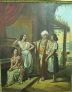 Scene Orientaliste by Fleury Francois Richard