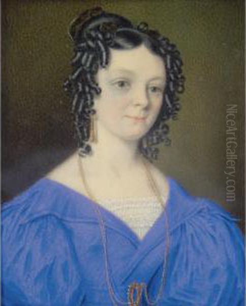 Portrait Of Mrs Jane Penelope Atkinson, Nee Reibey - view 1