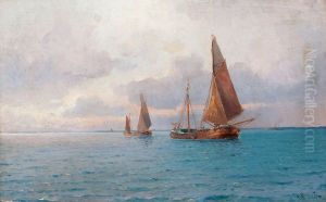 Sun Beams by Otto Ludvig Richarde
