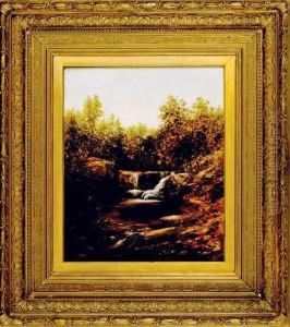 Waterfall, Georgia by Thomas Addison Richards
