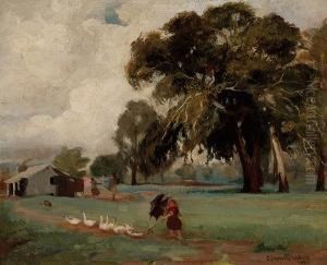 Walking The Geese by Charles Douglas Richardson