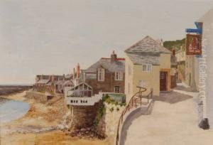 Mousehole Harbour by Charles James Richardson