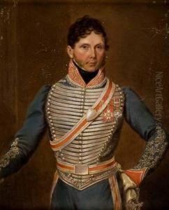 Portrait Of Mr Russell by Daniel Richardson