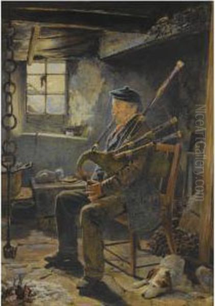 The Bagpiper - view 1