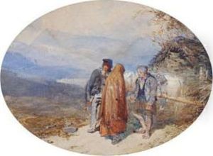 The Crofters by Thomas Miles Richardson