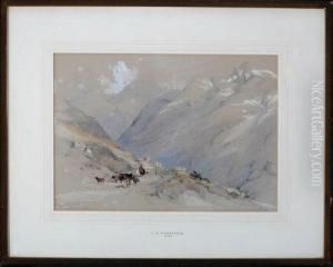 Cattle Drovers, Glenard, Kinglass, Argyleshire