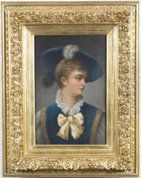 Elegant Ladies In Feathered Hats - view 1