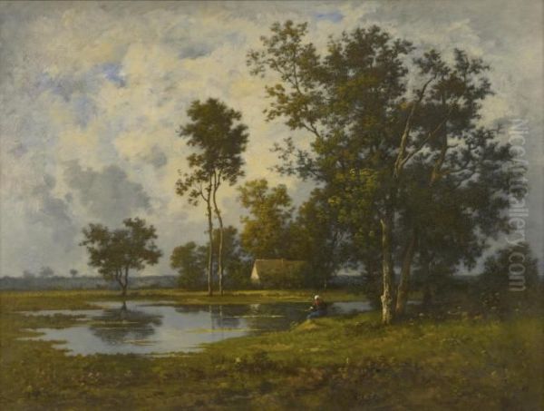 Landscape With A Quiet Pool - view 1