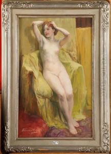 Femme Nue Assise