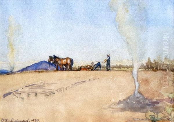 Ploughing The Land - view 1
