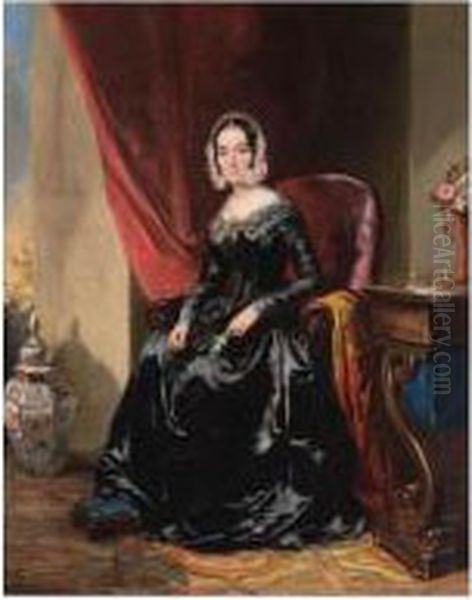 Portrait Of A Lady by Thomas, Richmond Jnr.