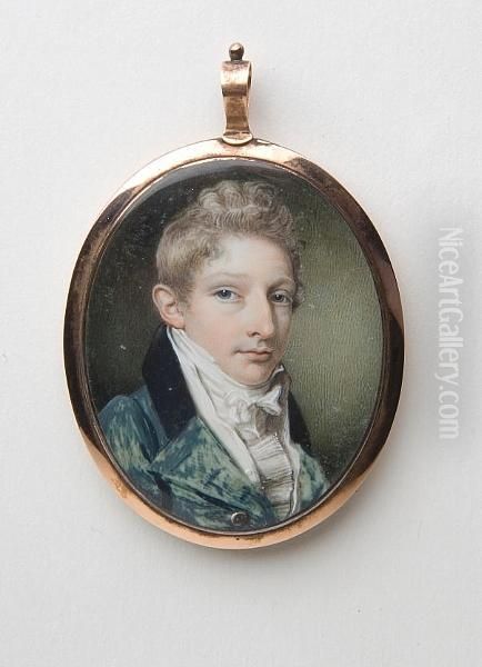 Portrait Miniature Of A Gentleman - view 1
