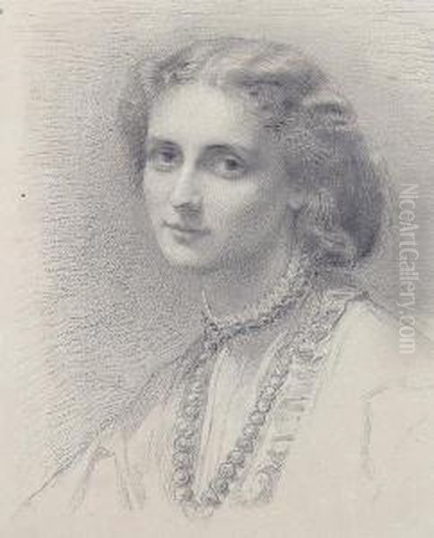Portrait Of Charlotte Foster, The Artist's Wife - view 1