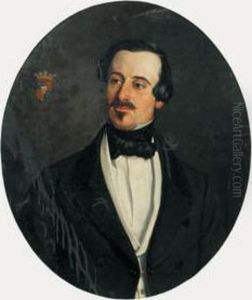 Portrait En Buste Du Marquis Alfredd'argence