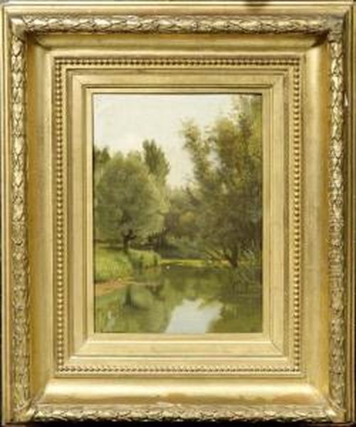 Landscape With A Pond - view 1