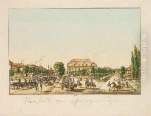 Neustadt Vom Schwarzen Thor by Carl August Richter