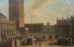 Vy Over Markusplatsen, Venedig Vy Over Markusplatsen, Venedig