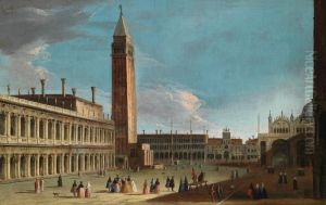 Veduta Di Piazza San Marco A Venezia