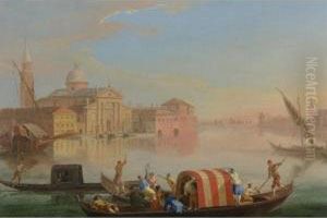 View Of San Giorgio Maggiore, Venice by Johann Richter