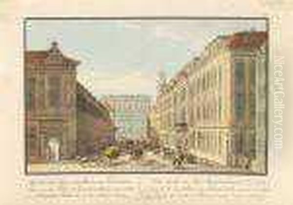 Ansicht Deraugustusstrase Zu Dresden - view 1