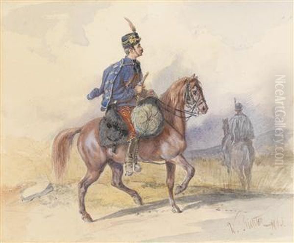 A Hungarian Rider - view 1