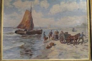 Le Retour De La Peche by F.M. Richter-Reich