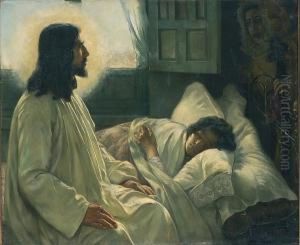 The Visitation by Jose Rico Y Cedujo