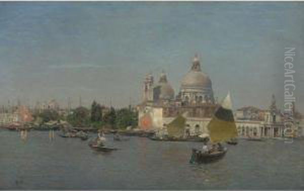 View Of The Bacino Di San Marco With The Basilica Di Santa Mariadella Salute - view 1