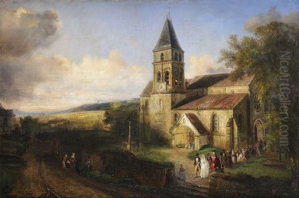 Le Mariage, Sortie De L'eglise - view 1