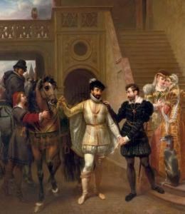 A Royal Meeting by Louis Ricquier