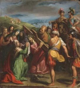 Christ Carrying The Cross by Claudio Ridolfi