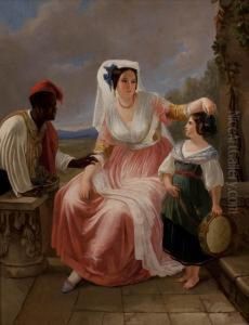 Scena Di Genere by August Riedel