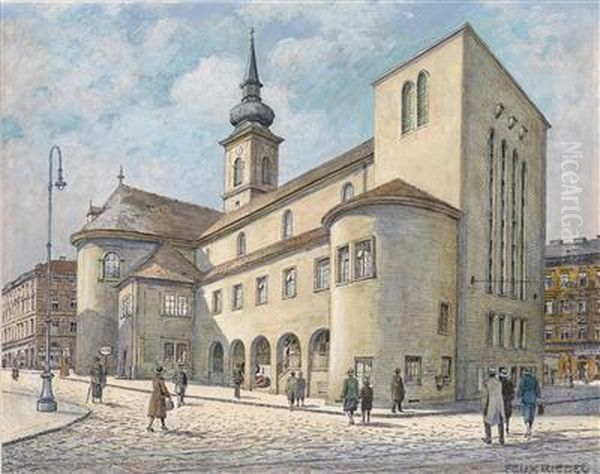 Blick Auf Die Wahringer Kirche An Der Kutschkergasse - view 1
