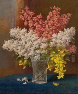 Blumenstraus In Vase by Felix Riedl