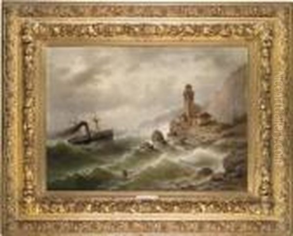 Steamship By The Coast - view 1
