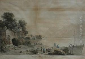 Pejzaz Z Wieza by Heinrich Rieter