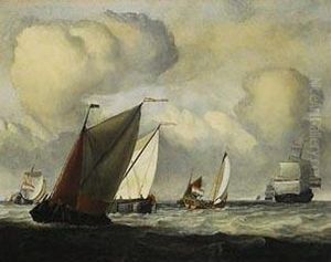 Marina Con Barcos De Vela by Jan Claes Rietschoof