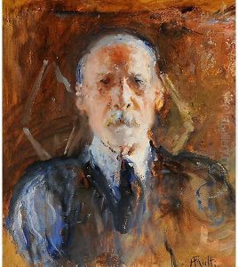 "autoritratto" by Arturo Rietti
