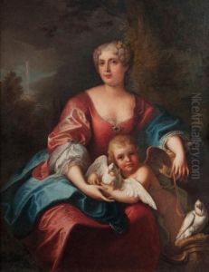 An Allegorical Portrait by Hyacinthe Rigaud